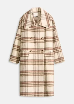 Damen bonprix Jacken & Mäntel|Oversize-Mantel aus weichem Woll-Mix