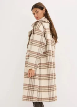 Damen bonprix Jacken & Mäntel|Oversize-Mantel aus weichem Woll-Mix