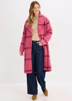 Damen bonprix Bekleidung·Hosen|Jacken & Mäntel|Oversize-Mantel in Wolloptik