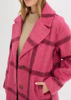 Damen bonprix Bekleidung·Hosen|Jacken & Mäntel|Oversize-Mantel in Wolloptik