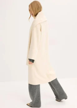Damen bonprix Jacken & Mäntel|Bekleidung·Hosen|Oversize-Mantel mit zwei dezenten Nahttaschen