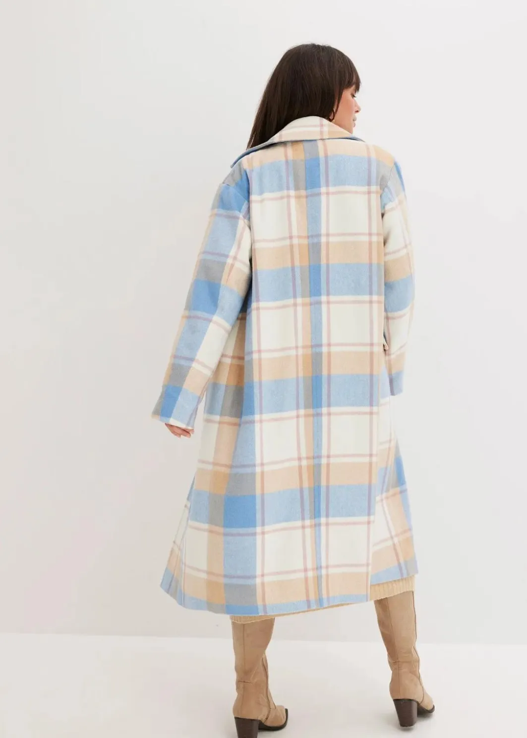 Damen bonprix Bekleidung·Hosen|Jacken & Mäntel|Oversize-Mantel n Wolloptik