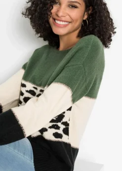 Damen bonprix Bekleidung·Umstandsmode|Strickmode|Oversize-Pullover