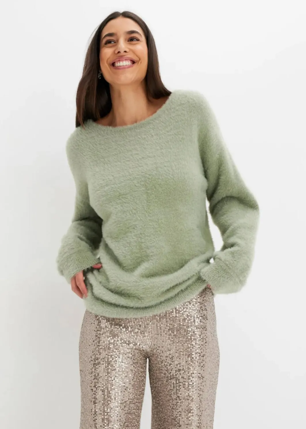 Damen bonprix Bekleidung·Umstandsmode|Strickmode|Oversize-Pullover