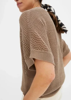 Online Oversize-Pullover aus Baumwoll-Mix Damen Bekleidung·Umstandsmode|Bekleidung·Jeans