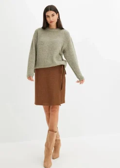 Oversize-Pullover aus Flauschgarn Damen Pullover & Strickjacken|Bekleidung·Jeans