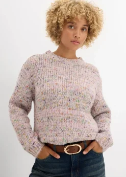 Discount Oversize-Pullover aus Noppengarn Damen Bekleidung·Umstandsmode|Bekleidung·Jeans