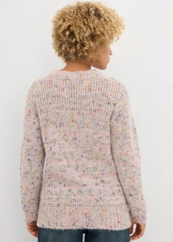 Discount Oversize-Pullover aus Noppengarn Damen Bekleidung·Umstandsmode|Bekleidung·Jeans