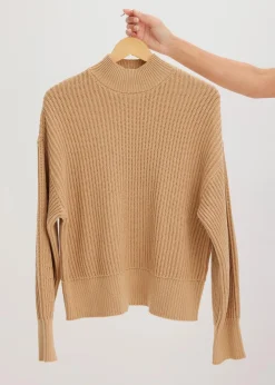 Damen bonprix Bekleidung·Umstandsmode|Bekleidung·Jeans|Oversize-Pullover aus reiner Baumwolle