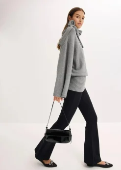 Damen bonprix Bekleidung·Umstandsmode|Bekleidung·Jeans|Oversize-Pullover aus softem Viskose-Mix
