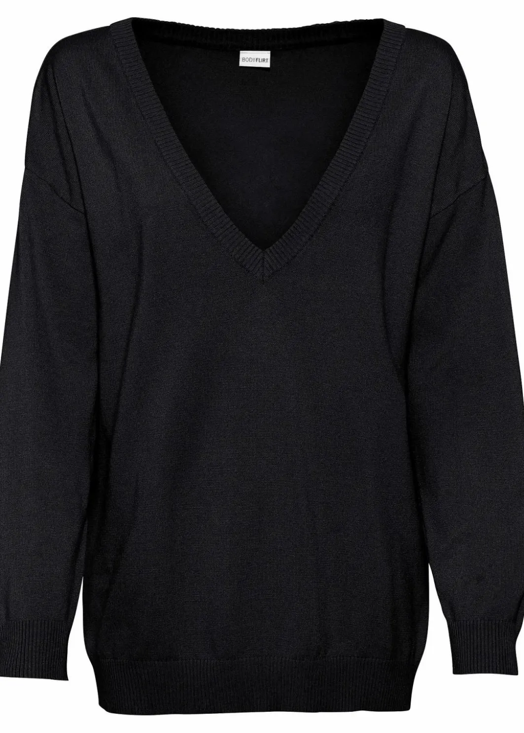 Damen bonprix Bekleidung·Umstandsmode|Strickmode|Oversize-Pullover aus Viskose- mix