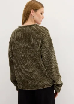 Online Oversize-Pullover aus weichem Chenille Damen Bekleidung·Umstandsmode|Bekleidung·Jeans