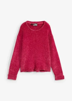 Damen bonprix Strickmode|Nachhaltigere Materialien|Oversize-Pullover aus weichem Chenille