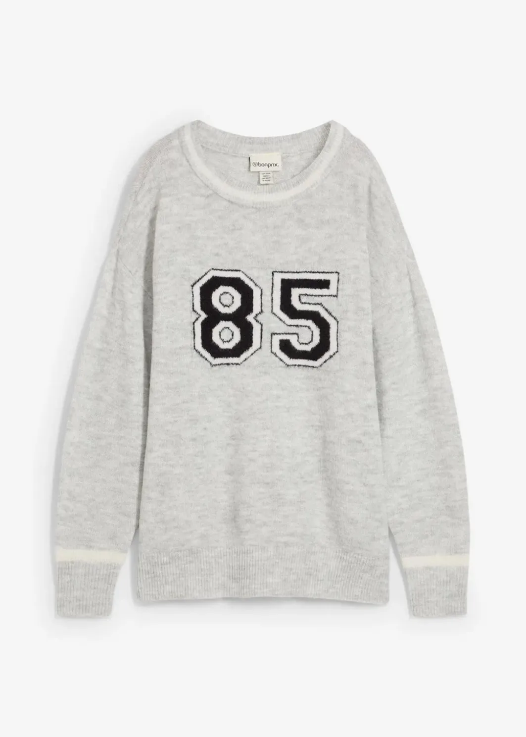 Best Oversize-Pullover mit überschnittener Schulter Damen Strickmode|Pullover & Strickjacken