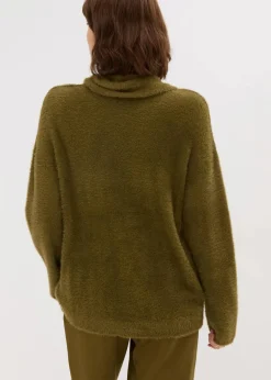 Best Oversize-Pullover mit Schal Damen Bekleidung·Umstandsmode|Bekleidung·Jeans