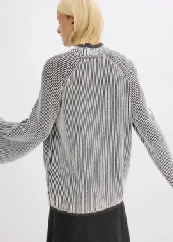Clearance Oversize-Pullover mit Stehkragen Damen Bekleidung·Umstandsmode|Strickmode