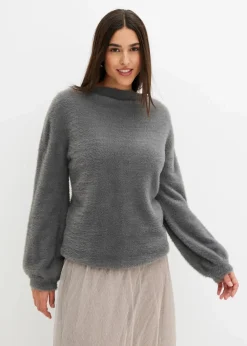 Clearance Oversize-Pullover mit tiefem Rückenausschnitt Damen Bekleidung·Umstandsmode|Bekleidung·Jeans