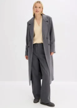 Damen bonprix Bekleidung·Umstandsmode|Strickmode|Oversize-Pullover mit V-Ausschnitt