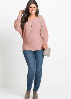 Discount Oversize-Ripp-Pullover Damen Pullover & Strickjacken|Bekleidung·Jeans