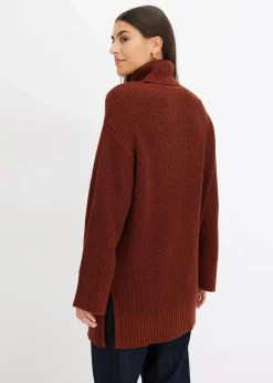 Discount Oversize-Rollkragenpullover aus Baumwoll-Mix Damen Bekleidung·Umstandsmode|Strickmode