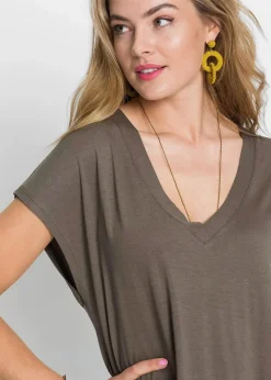 Damen bonprix Shirts & Tops|Nachhaltigere Materialien|Oversize-Shirt