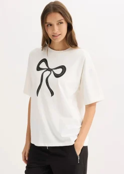 Damen bonprix Shirts & Tops|Nachhaltigere Materialien|Oversize-Shirt