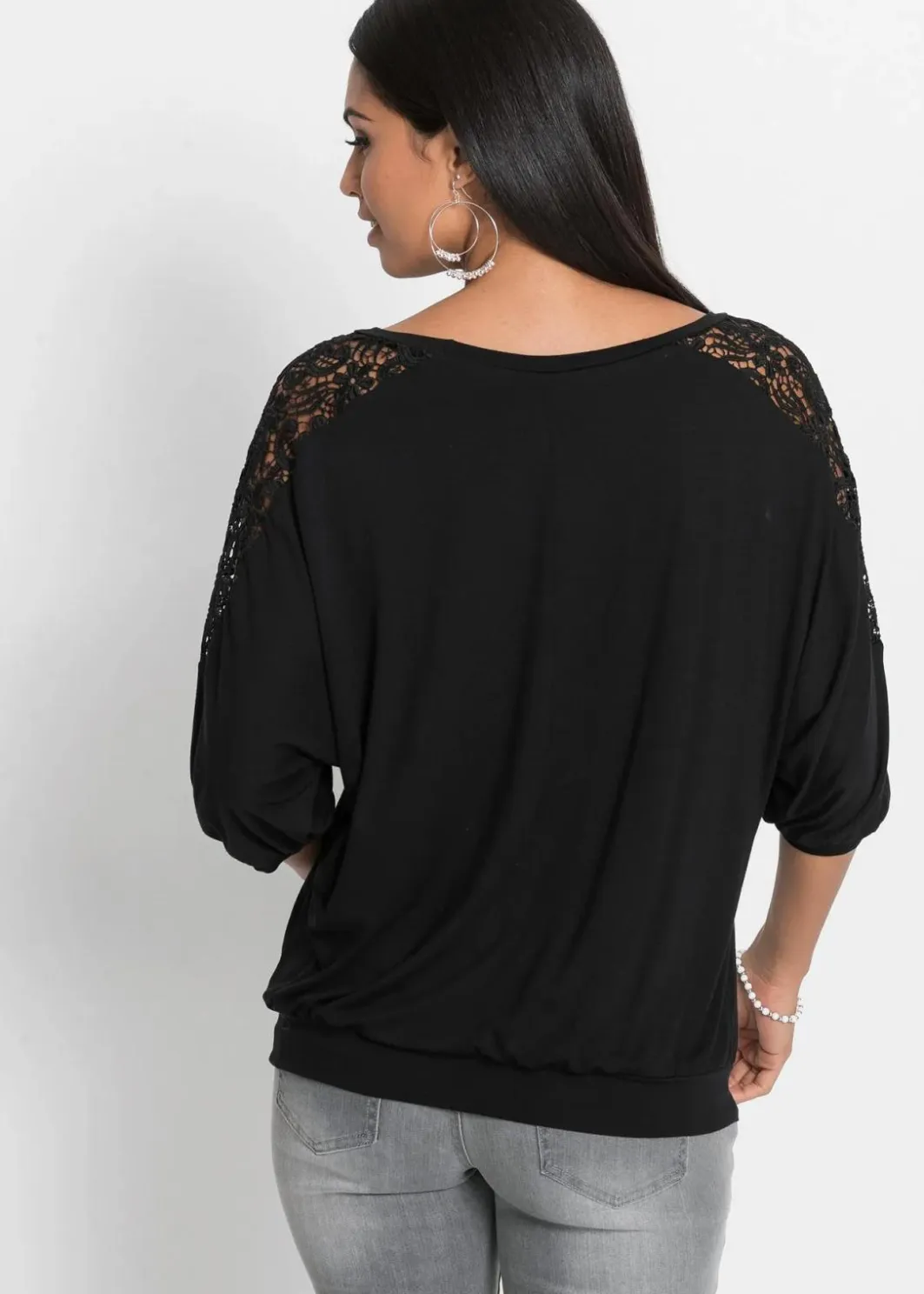 New Oversize-Shirt aus Viskose-Mix Damen Nachhaltigere Materialien|Shirts & Tops