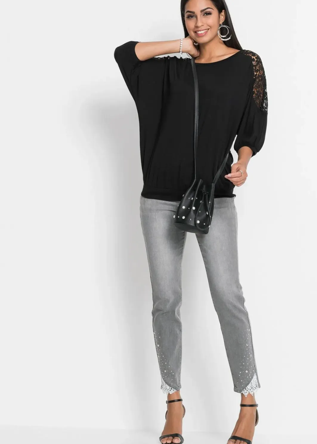 New Oversize-Shirt aus Viskose-Mix Damen Nachhaltigere Materialien|Shirts & Tops