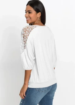 Discount Oversize-Shirt aus Viskose-Mix Damen Shirts & Tops|Nachhaltigere Materialien