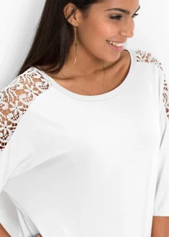 Discount Oversize-Shirt aus Viskose-Mix Damen Shirts & Tops|Nachhaltigere Materialien
