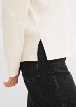 Damen bonprix Shirts & Tops|Zweiteiler & Sets|Oversize-Shirt aus Baumwolle