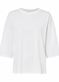Damen bonprix Nachhaltigere Materialien|Shirts & Tops|Oversize-Shirt aus elastischem Bio-Baumwoll-Mix