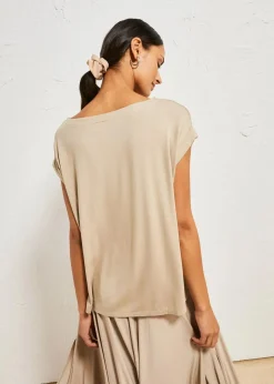 Damen bonprix Shirts & Tops|Oversize-Shirt aus fließender Viskose