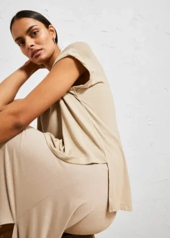 Damen bonprix Shirts & Tops|Oversize-Shirt aus fließender Viskose