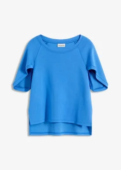 Clearance Oversize-Shirt aus fließendem Viskose-Mix Damen Shirts & Tops
