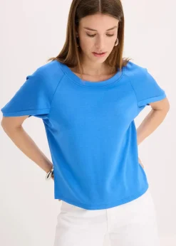 Clearance Oversize-Shirt aus fließendem Viskose-Mix Damen Shirts & Tops