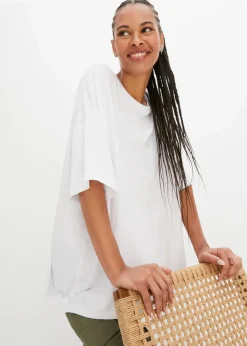 Best Oversize-Shirt aus fließender Viskose Damen Shirts & Tops|Nachhaltigere Materialien