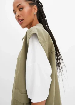 Best Oversize-Shirt aus fließender Viskose Damen Shirts & Tops|Nachhaltigere Materialien