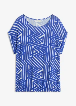 Online Oversize-Shirt aus fließendem Viskose-Mix Damen Shirts & Tops|Nachhaltigere Materialien