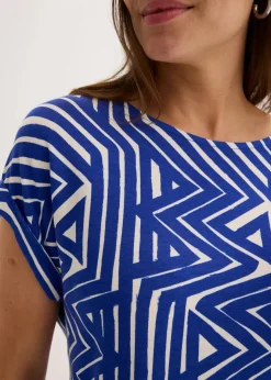 Online Oversize-Shirt aus fließendem Viskose-Mix Damen Shirts & Tops|Nachhaltigere Materialien