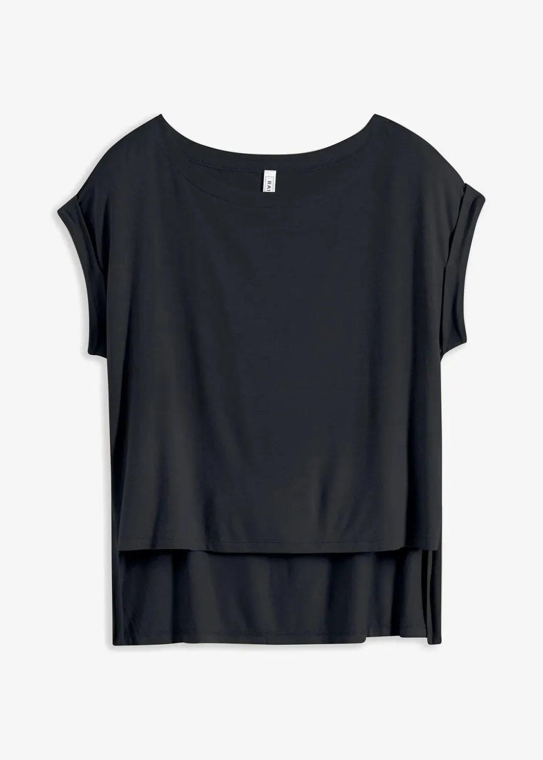 Damen bonprix Shirts & Tops|Oversize-Shirt aus fließender Viskose