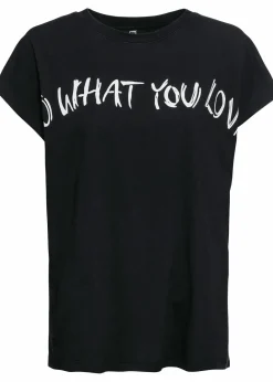 Damen bonprix Nachhaltigere Materialien|Shirts & Tops|Oversize-Shirt aus reiner Bio-Baumwolle