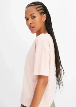 Damen bonprix Shirts & Tops|Nachhaltigere Materialien|Oversize-Shirt aus reiner Bio-Baumwolle