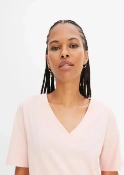 Damen bonprix Shirts & Tops|Nachhaltigere Materialien|Oversize-Shirt aus reiner Bio-Baumwolle