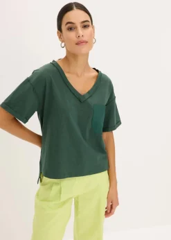 Damen bonprix Shirts & Tops|Oversize-Shirt aus reiner Baumwolle