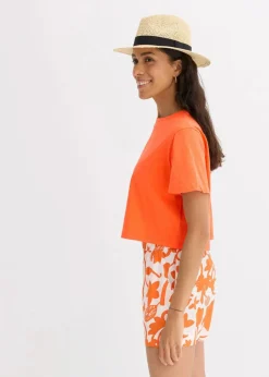 Damen bonprix Nachhaltigere Materialien|Shirts & Tops|Oversize-Shirt aus reiner Bio-Baumwolle