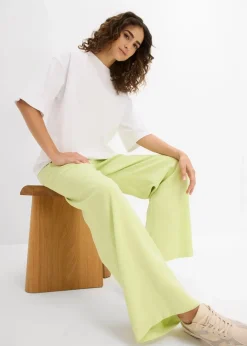Damen bonprix Nachhaltigere Materialien|Shirts & Tops|Oversize-Shirt aus reiner schwerer Bio-Baumwolle