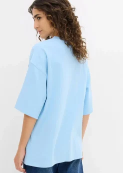 Oversize-Shirt aus reiner schwerer Bio-Baumwolle Damen Nachhaltigere Materialien|Shirts & Tops