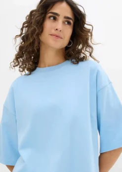 Oversize-Shirt aus reiner schwerer Bio-Baumwolle Damen Nachhaltigere Materialien|Shirts & Tops