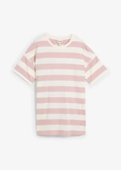 Damen bonprix Basics|Shirts & Tops|Oversize-Shirt aus reiner Bio-Baumwolle